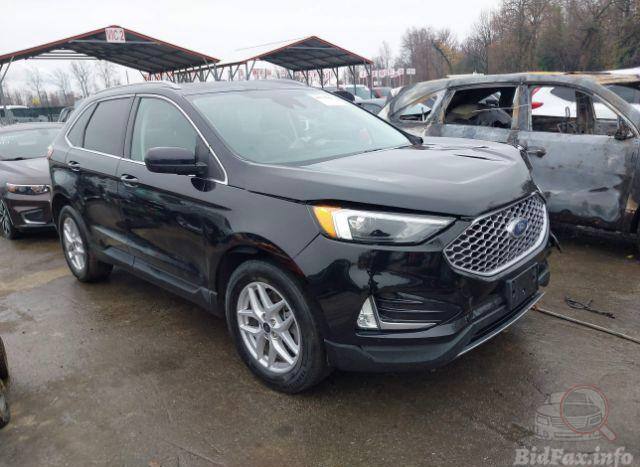 Ford Edge Sel 2024 Black 2.0L 4 vin: 2FMPK4J90RBA01721 - 2FMPK4J90RBA01721