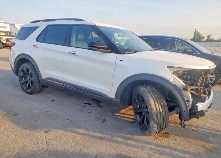 Ford Explorer St-Line 2024 White 2.3L vin: 1FMSK8KH8RGA18119 - 1FMSK8KH8RGA18119