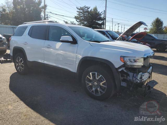 Gmc Acadia Slt 2023 White 3.6L 6 vin: 1GKKNML58PZ264978 - 1GKKNML58PZ264978