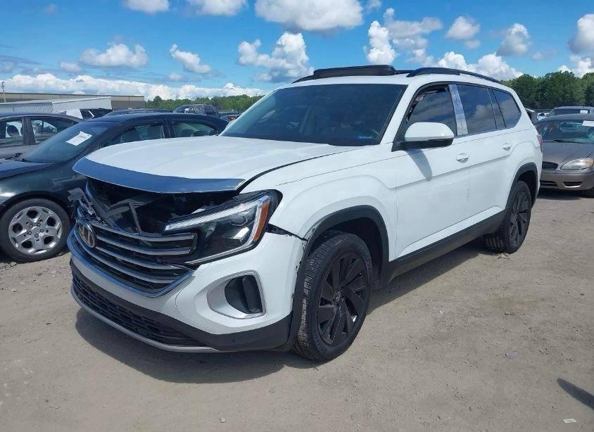 Volkswagen Atlas 2.0T Se W/Technology 2024 White 2.0L vin: 1V2KR2CA1RC505828 - 1V2KR2CA1RC505828