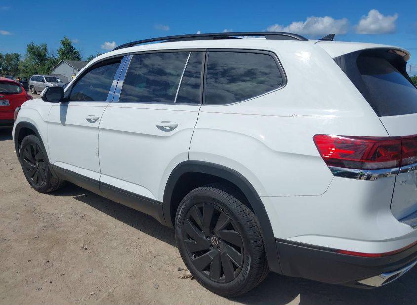 Volkswagen Atlas 2.0T Se W/Technology 2024 White 2.0L vin: 1V2KR2CA1RC505828 - 1V2KR2CA1RC505828