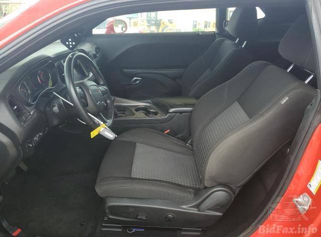 Dodge Challenger Sxt 2023 Red 3.6L vin: 2C3CDZAG2PH545905 - 2C3CDZAG2PH545905