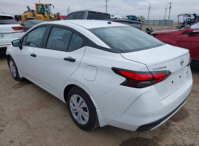 Nissan Versa 1.6 S 2024 White 1.6L vin: 3N1CN8DV9RL928637 - 3N1CN8DV9RL928637