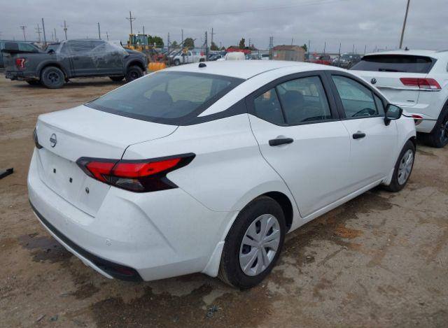 Nissan Versa 1.6 S 2024 White 1.6L vin: 3N1CN8DV9RL928637 - 3N1CN8DV9RL928637