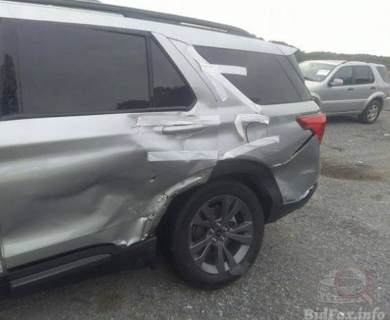 Ford Explorer Xlt 2023 Silver 2.3L vin: 1FMSK8DH2PGB30859 - 1FMSK8DH2PGB30859