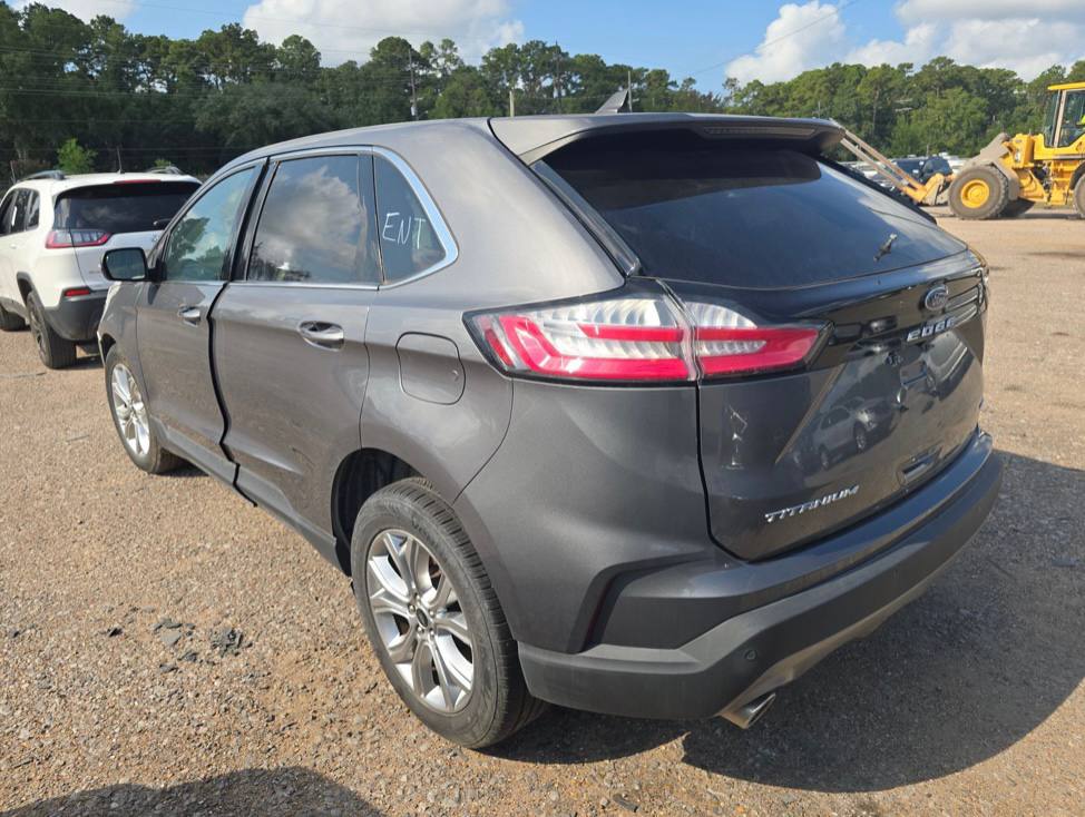 Ford Edge Titanium 2024 Gray 2.0L vin: 2FMPK4K90RBA49072 - 2FMPK4K90RBA49072