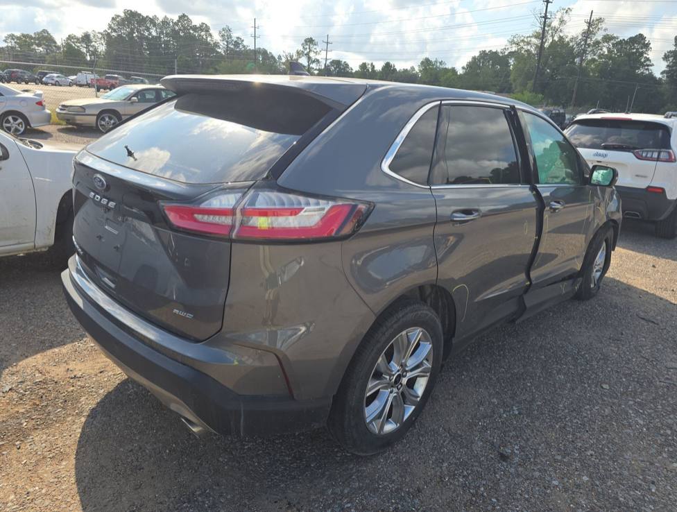 Ford Edge Titanium 2024 Gray 2.0L vin: 2FMPK4K90RBA49072 - 2FMPK4K90RBA49072