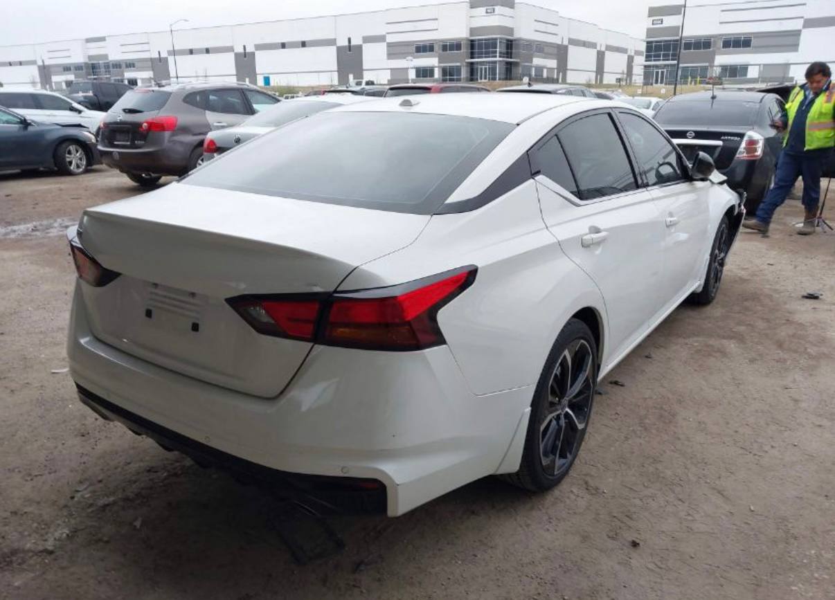 Nissan Altima Sr Awd 2025 White 2.5L 4 vin: 1N4BL4CW6SN380366 - 1N4BL4CW6SN380366