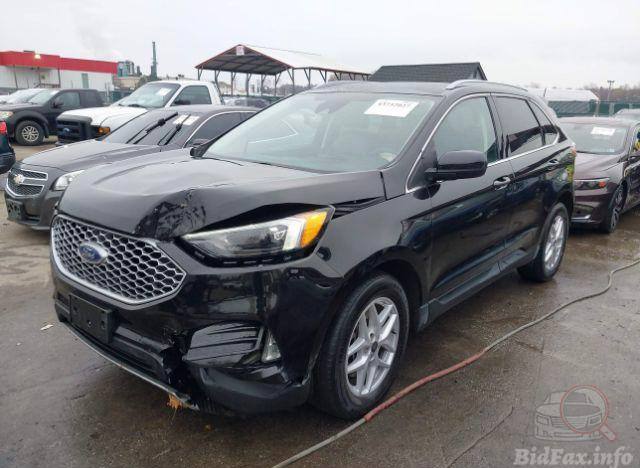 Ford Edge Sel 2024 Black 2.0L 4 vin: 2FMPK4J90RBA01721 - 2FMPK4J90RBA01721