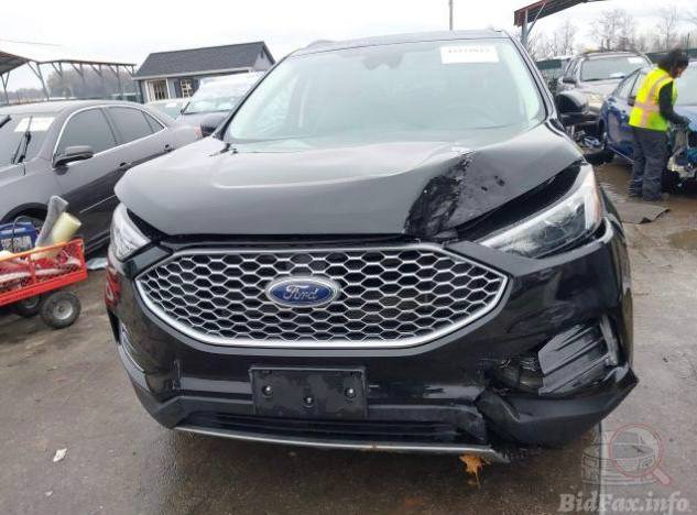 Ford Edge Sel 2024 Black 2.0L 4 vin: 2FMPK4J90RBA01721 - 2FMPK4J90RBA01721