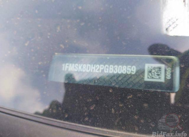 Ford Explorer Xlt 2023 Silver 2.3L vin: 1FM5K8DH2PG830859 - 1FM5K8DH2PG830859