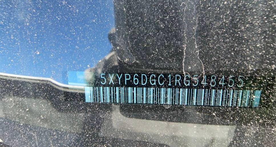 Kia Telluride S 2024 White 3.8L 6 vin: 5XYP6DGC1RG548455 - 5XYP6DGC1RG548455