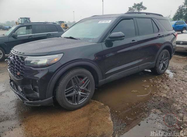 Ford Explorer St 2025 Black 3.0L vin: 1FMWK8GC8SGB39592 - 1FMWK8GC8SGB39592