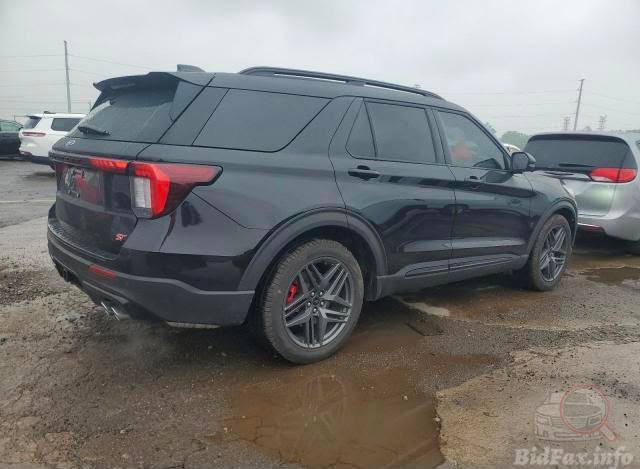 Ford Explorer St 2025 Black 3.0L vin: 1FMWK8GC8SGB39592 - 1FMWK8GC8SGB39592