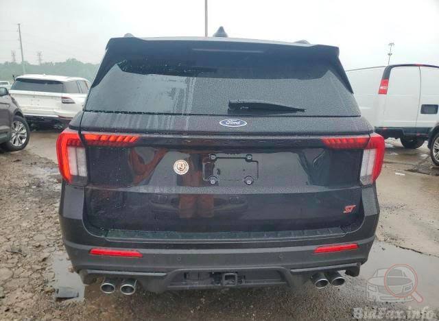Ford Explorer St 2025 Black 3.0L vin: 1FMWK8GC8SGB39592 - 1FMWK8GC8SGB39592