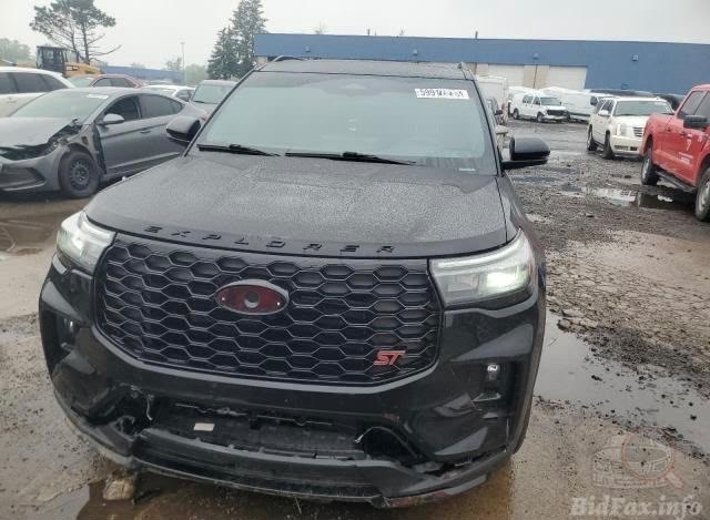 Ford Explorer St 2025 Black 3.0L vin: 1FMWK8GC8SGB39592 - 1FMWK8GC8SGB39592