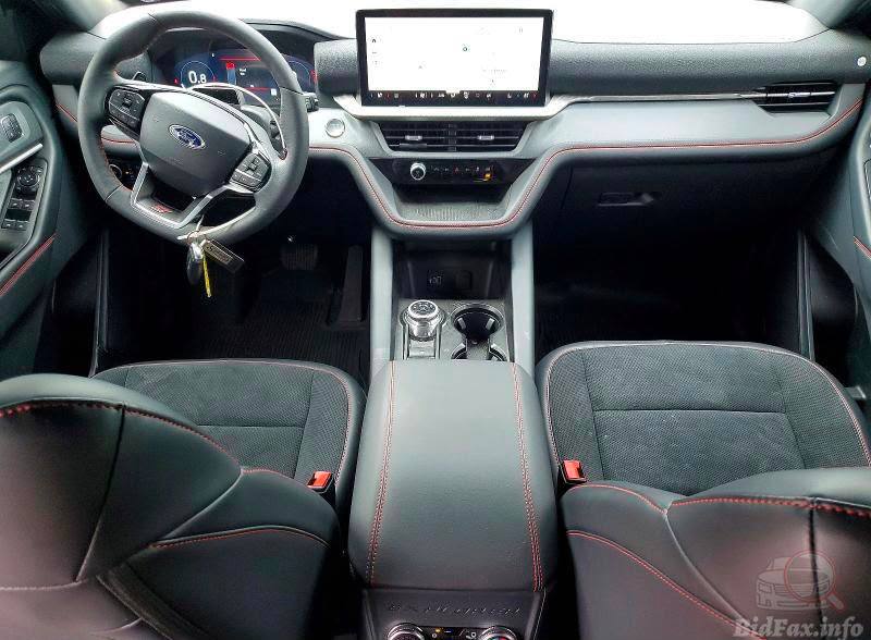 Ford Explorer St 2025 Black 3.0L vin: 1FMWK8GC8SGB39592 - 1FMWK8GC8SGB39592