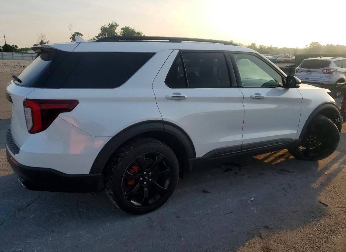 Ford Explorer St-Line 2024 White 2.3L vin: 1FMSK8KH8RGA18119 - 1FMSK8KH8RGA18119