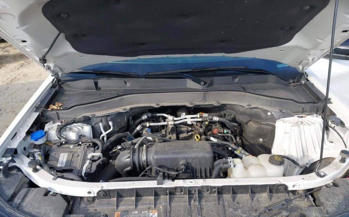 Ford Explorer St-Line 2024 White 2.3L vin: 1FMSK8KH8RGA18119 - 1FMSK8KH8RGA18119