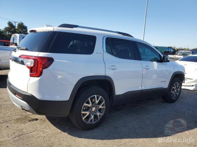 Gmc Acadia Slt 2023 White 3.6L 6 vin: 1GKKNML58PZ264978 - 1GKKNML58PZ264978