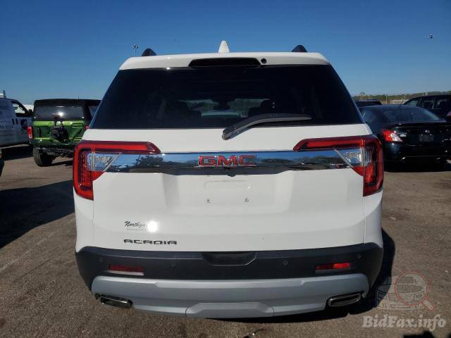 Gmc Acadia Slt 2023 White 3.6L 6 vin: 1GKKNML58PZ264978 - 1GKKNML58PZ264978